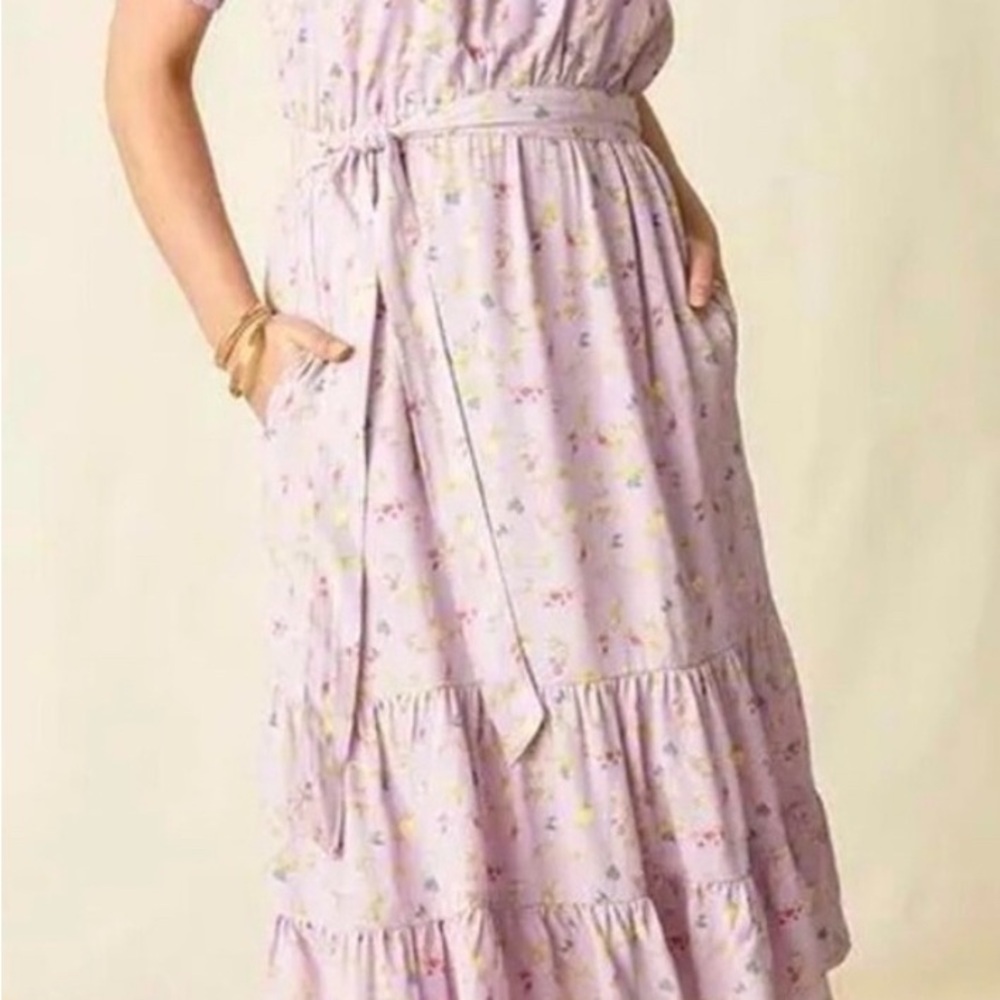 Matilda Jane Lavender Floral Maxi Dress